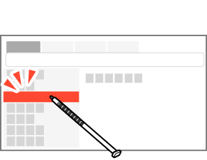 Touch_To_Select list SA + Touch_To_Select list SA